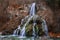 Beautiful Waterfall in autumn in Caras-Severin county , Romania