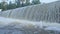 A beautiful waterfall from a check dam at Kerala India.