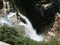 Beautiful waterfall of the city of Jezzin in south of Lebanon