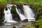 Beautiful waterfall of Clare Glens