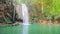 Beautiful waterfall at Erawan national park, Thailand