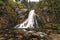 Beautiful waterfall gollinger in austrian forest