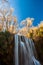 Beautiful waterfall in Monasterio de Piedra Natural Park