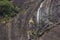 Beautiful waterfall near Adam`s Peak. Sri Lanka.