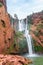 Beautiful waterfall in Ouzoud, Azilal, Morocco. Grand Atlas