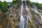 Beautiful Waterfall park at Croatia Lake National Park