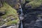 A beautiful waterfall in Rocky Valley, Cornwall