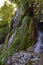 Beautiful waterfall from romanian mountains