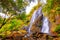 Beautiful waterfall stream at Khlong-Lan National Park