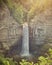 Beautiful Waterfall Taughannock Falls in Upstate NY