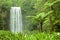 Beautiful waterfall in tropical Australia