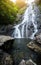 Beautiful waterfalls `Sarika Waterfall` in Nakhonnayok,Thailand.