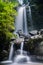 Beautiful waterfalls in tropical forests