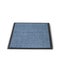 Beautiful welcome rectangular shape plain foot mat in a blue color