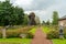 Beautiful and well cared cemetery in Sweden