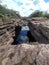 Beautiful well in the trail for the Buracao Waterfall, in Chapada Diamantina, state of Bahia-Brasil/Brazil.