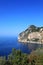 Beautiful west coast of Corfu Island