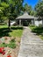 Beautiful white building at Crossroads Village in Flint, Michigan