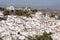 Beautiful white village of the province of Malaga, Casares