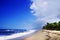 Beautiful wild caribbean beach landscape - Costeno Beach