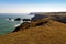 Beautiful Wild Rocky and rugged Pembroke coast looking to St Govans Head