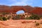 Beautiful Wilson Arch a natural sandstone arch near Moab