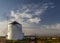 Beautiful windmill illuminated by the warm light of early morning in Antigua, Fuerteventura, Canary Islands, Spain