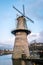 Beautiful windmills in Schiedam province South Holland