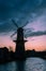 Beautiful windmills in Schiedam province South Holland