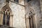 Beautiful window of Sponza Palace in Dubrovnik