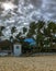 Beautiful Windy Afternoon at the Beach