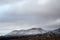 Beautiful winter day in the snow covered mountains in Tucson Arizona