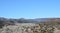 Beautiful winter view of the Cottonwood Trees and valley at Carrizo in the Salt River Canyon, Gila County, Apache Indian Reservati