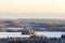 Beautiful winter view in Finland, Ruka