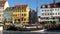 Beautiful winter view of Nyhavn canal