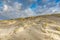 Beautiful winters dune scenery along Dutch North Sea coas