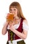 Beautiful woman Oktoberfest