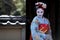 Beautiful women in Maiko kimono dress