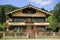 Beautiful wooden house in the village Brixen im Thale in Austria.