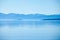 Beautiful Yellowstone Lake in Yellowstone National Park