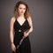 Beautiful Young Female Oboist