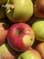 Beautifull close up raw apples