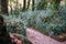 Beautifull gardens in Quinta da Regaleira. Sintra, Portugal