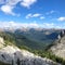 Beautifull Greeny Forest view of Peter Lougheed provincial Park