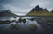 Beautifull landscape of Stokksnes Peninsula. Iceland beautifull nature view