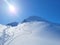 Beautifull Morning Sunshine in the Snow Mountain of


White pass , British Columbia