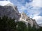 Beautifull rock mountains in July from Slovenia