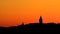 Beautifull sunset in Istanbul, Turkey with Galata Tower