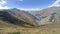 Beautifull view to Alazani River Valley - Tushetii Georgia in summer