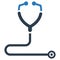 Beautifully designed Stethoscope icon